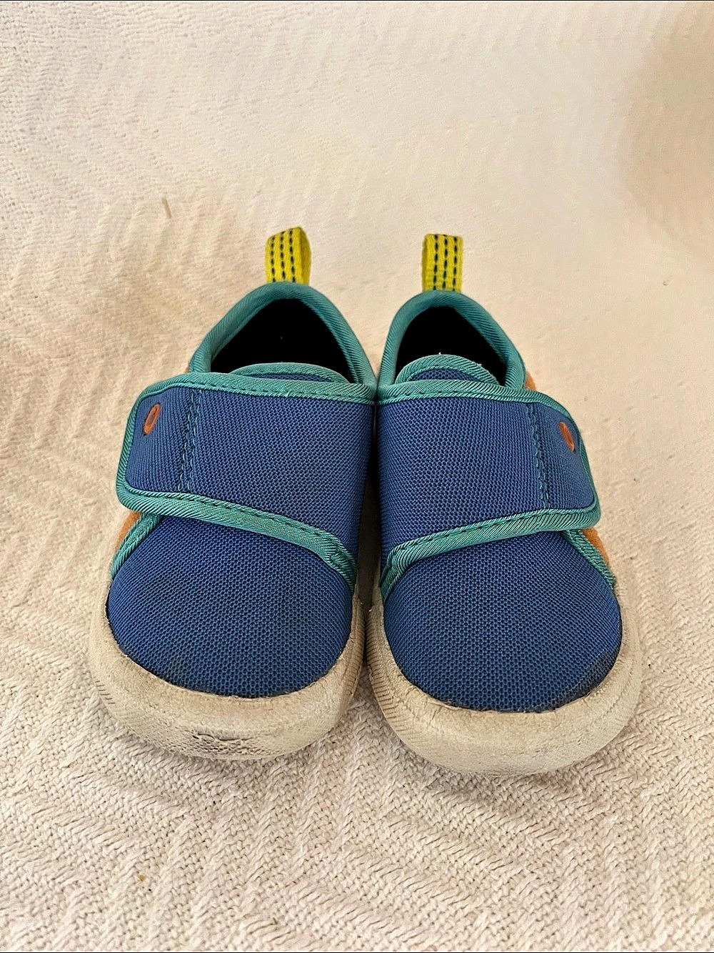 Bogs kids Kickers Blue & yellow and orange toddlerUS 6